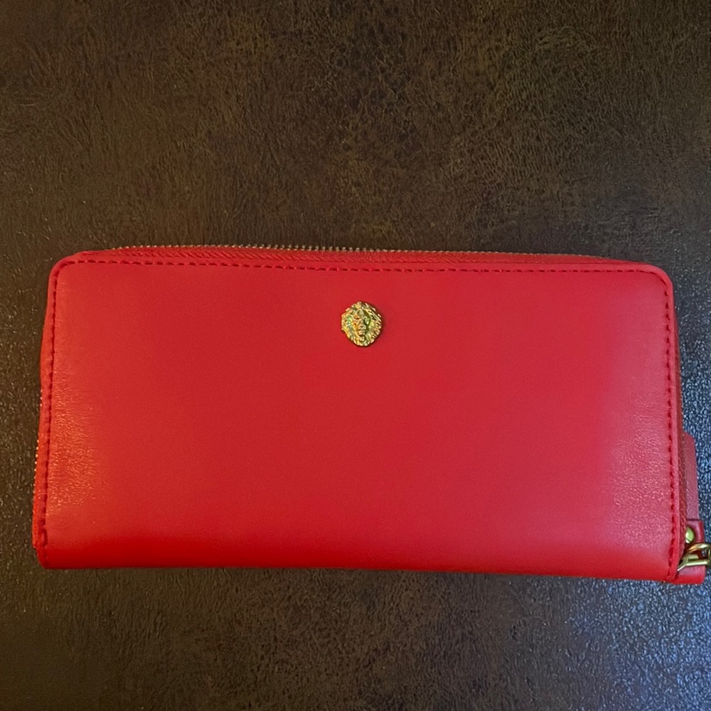 NWT red ANNE KLEIN wallet